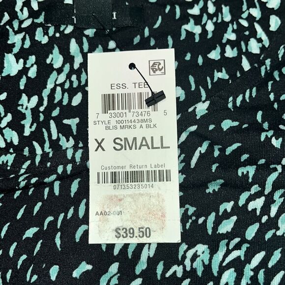 Alfani Abstract Essential Short Sleeve Top - Picture 7 of 7